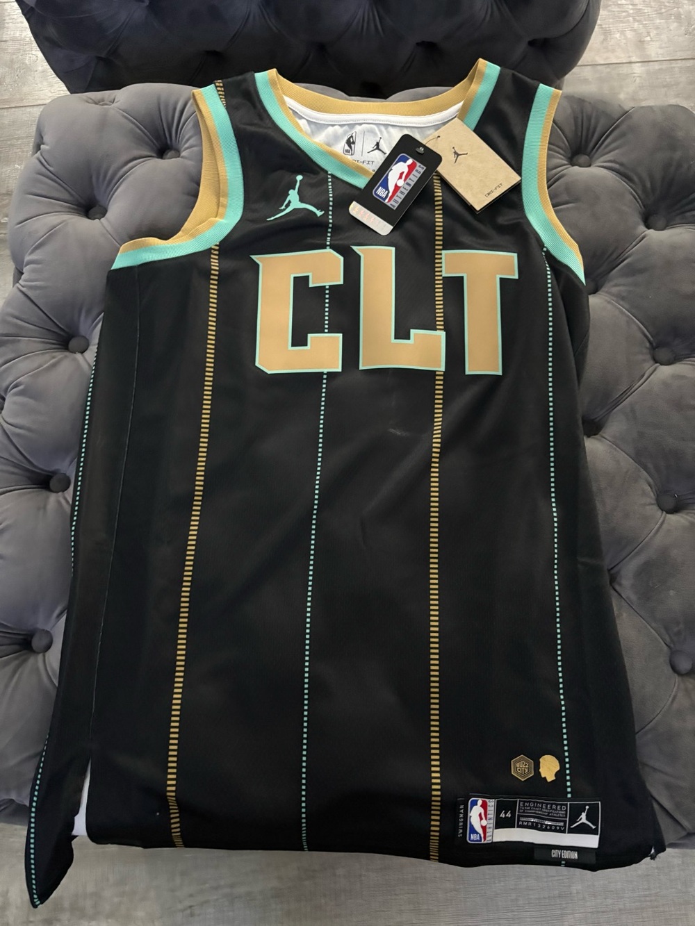 NWT Jordan NBA All-Star CLT City Edition Jersey Mens M